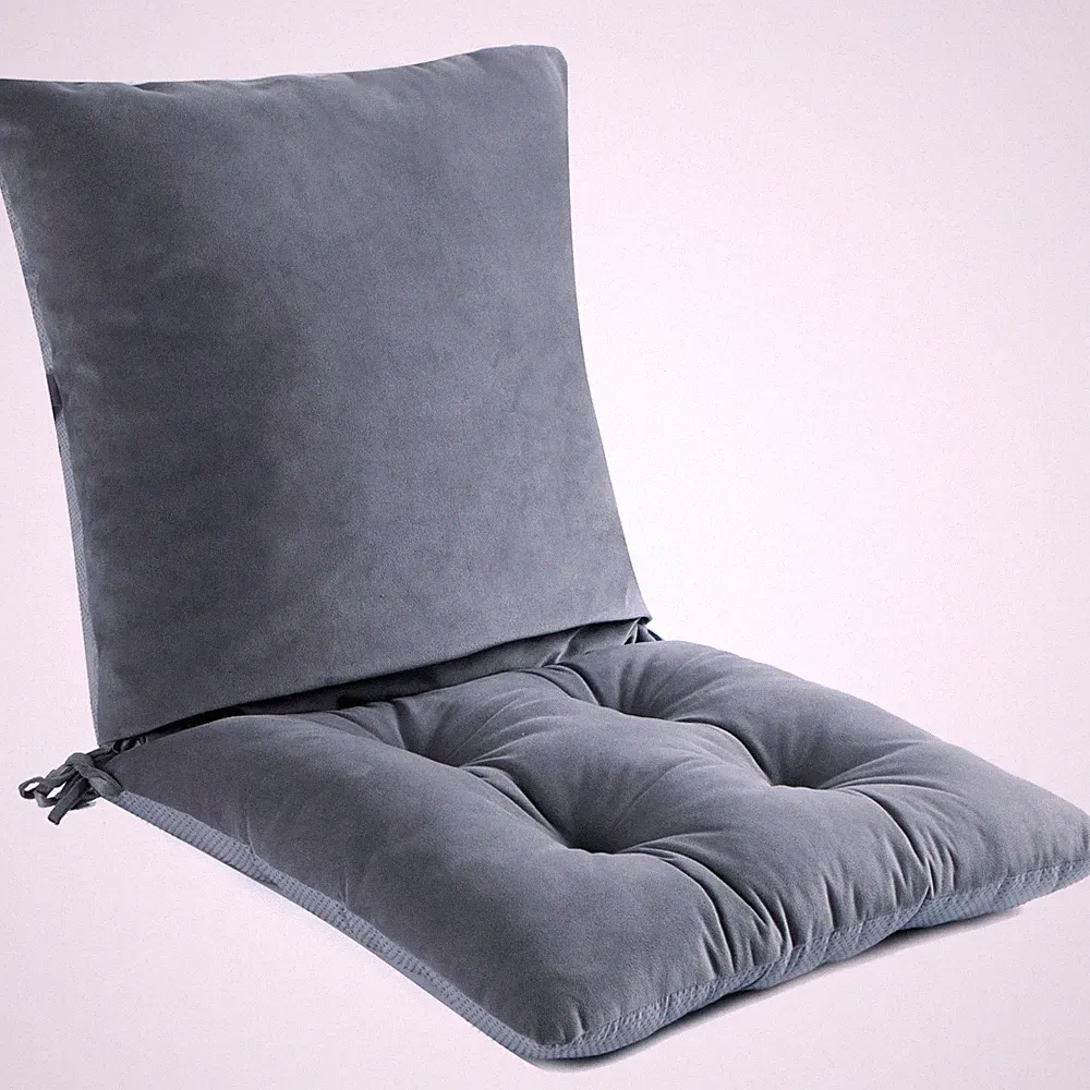 ALIBO Extra Large Recliner Low Back Lumbar Support Pillow and Tufted Seat Cus...