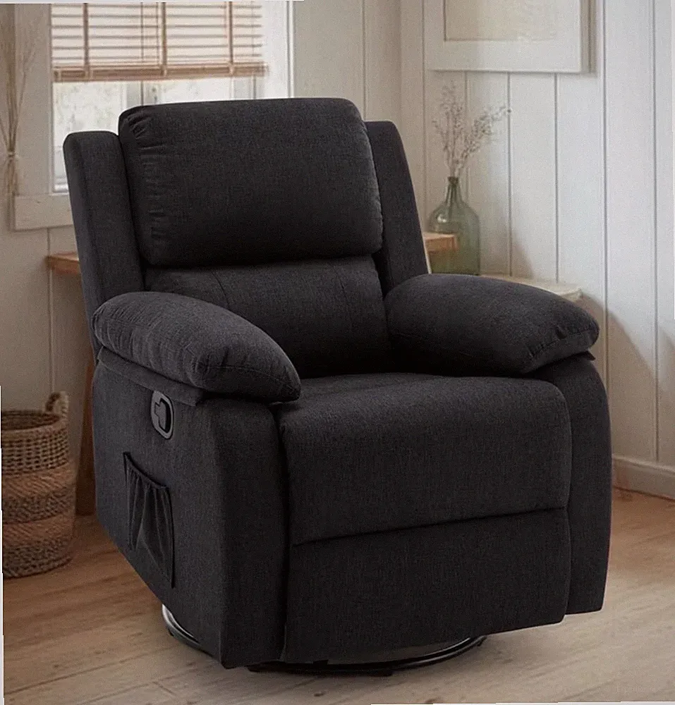 tufted push back recliner